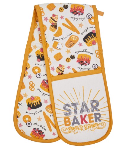 The Great Stand Up To Cancer Bake Off 2024 Star Baker Double Oven Gloves